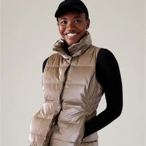 Athleta Metallic Vest